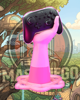 Atom Eve - Invincible - Hands of Power - Controller Stand 3d model