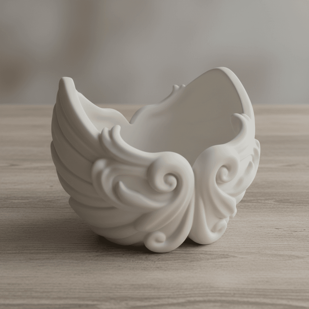 Wing Storage Basket High Detail STL 3d model