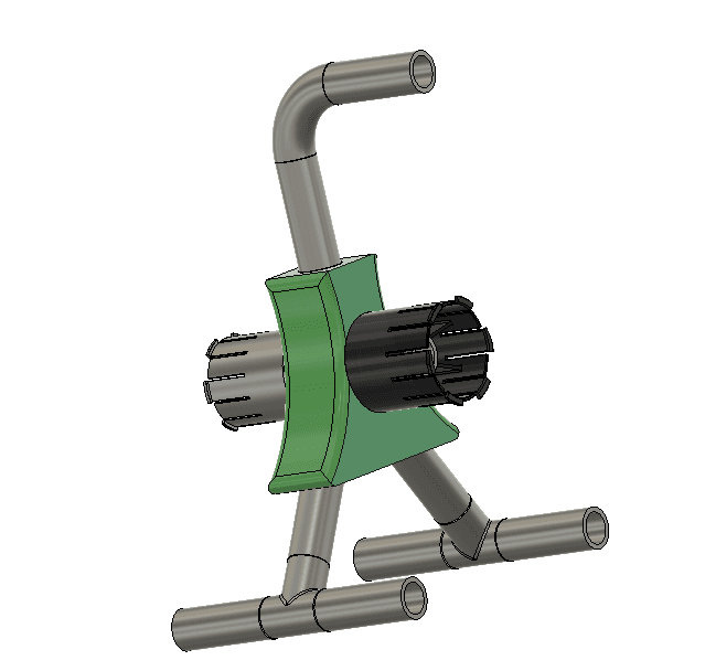 roll filament carrier for haf kg rol.obj 3d model