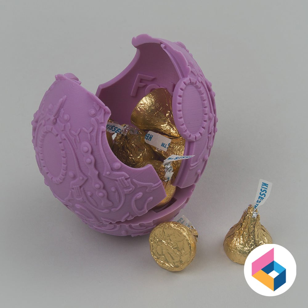 Foldable easter egg 3d model
