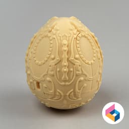 Foldable easter egg 3d model