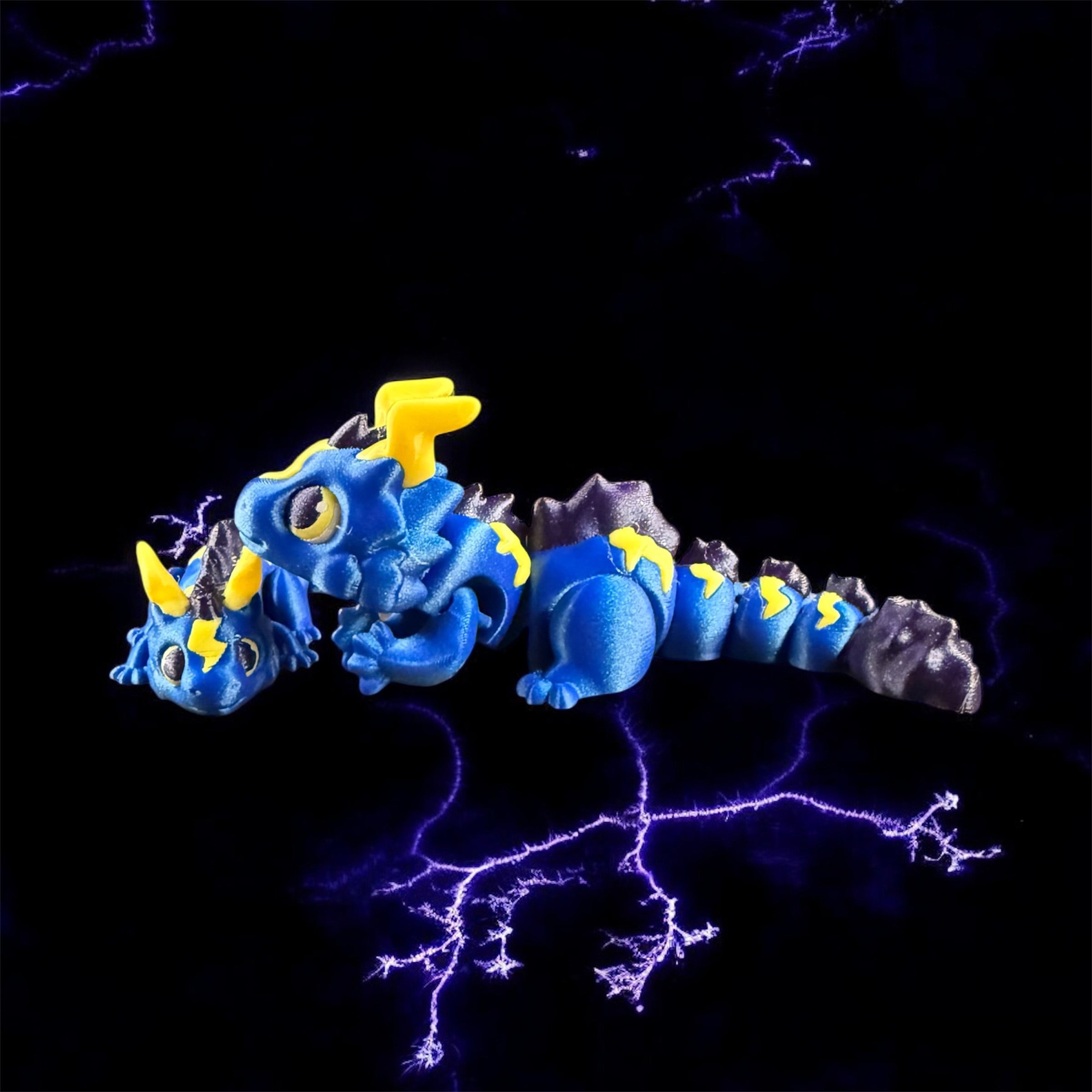 Stormbringer Lightning Baby Dragon 3d model
