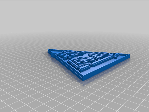 def leppard logo 3d model