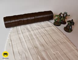 DnD terrain rollers – Wooden floor and wall 3d model