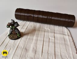 DnD terrain rollers – Wooden floor and wall 3d model