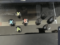 Replacement Xbox Buttons for Xbox Controller 3d model