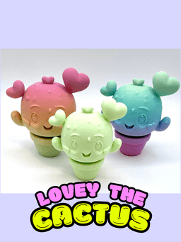 Lovey the Cactus 3d model