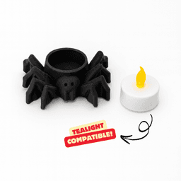SPIDER TEALIGHTS FOR HALLOWEEN 3d model
