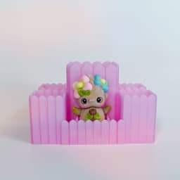 Pixie Crayon Holder 3d model