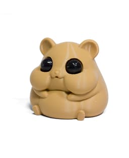 Hamster figurine 3d model