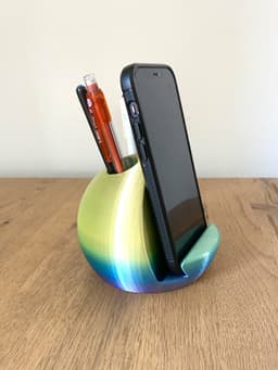 Bowling Ball Phone / Switch / Pencil Holder 3d model