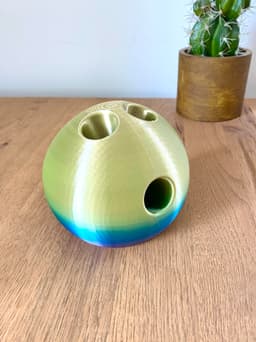 Bowling Ball Phone / Switch / Pencil Holder 3d model