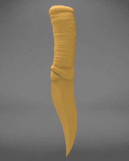 Crysknife - Dune 2000 3d model