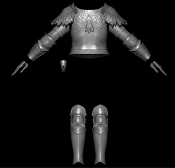 ULTIMATE VARGRAM THE RAGING WOLF PACK full armor with helmet sword and shield life size cosplay - El 3d model