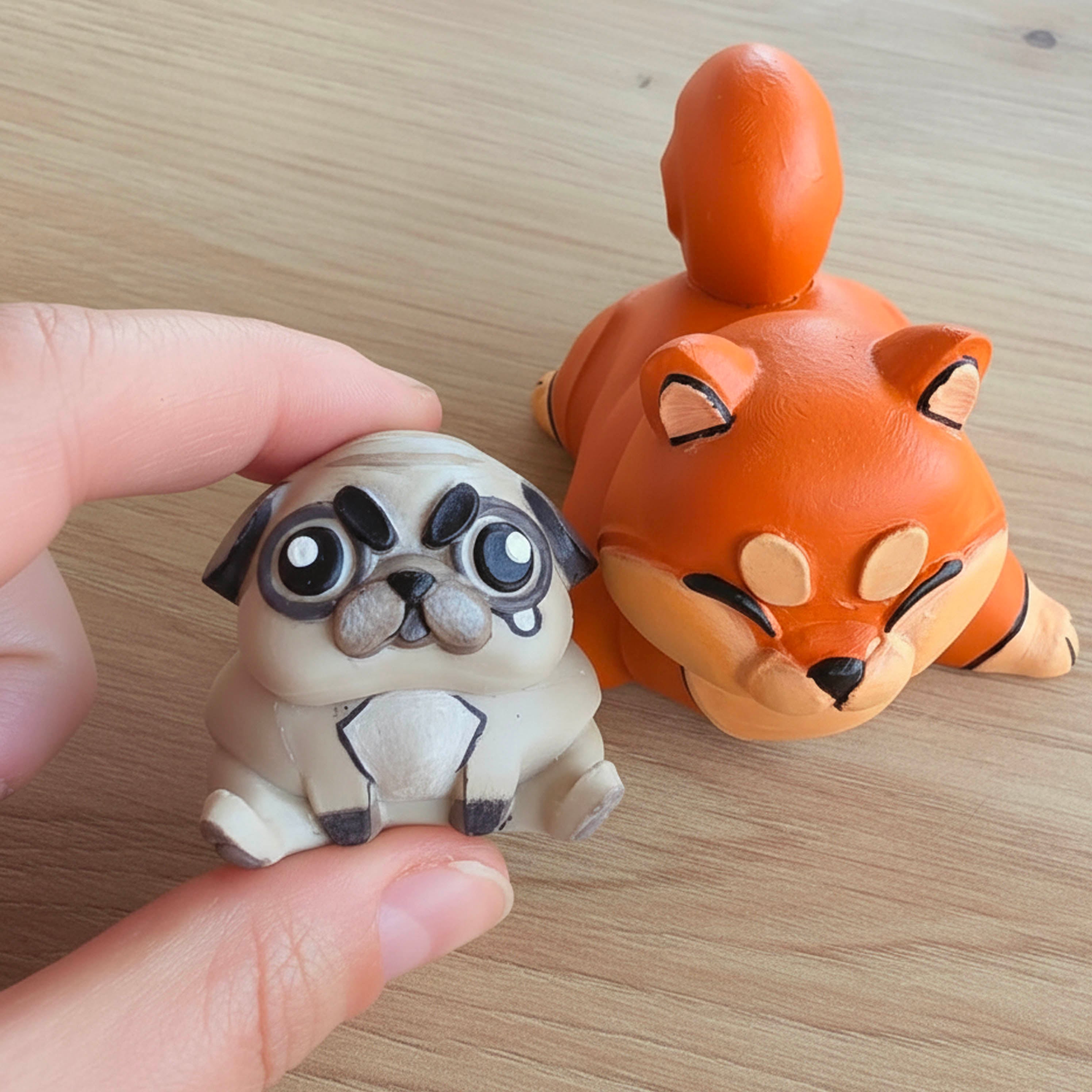 Cute Pug 3d model