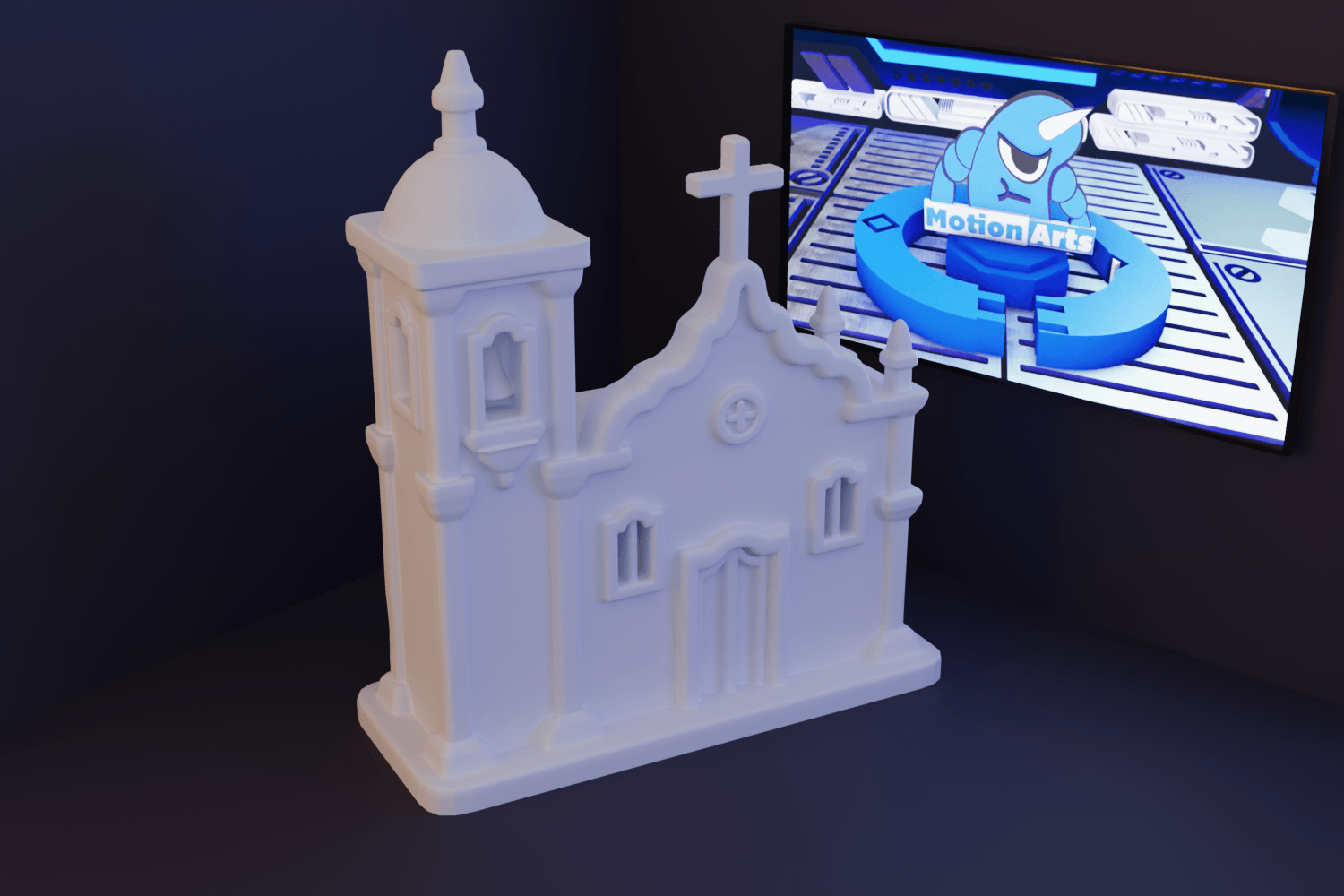 Igreja estilo Barroco.stl 3d model