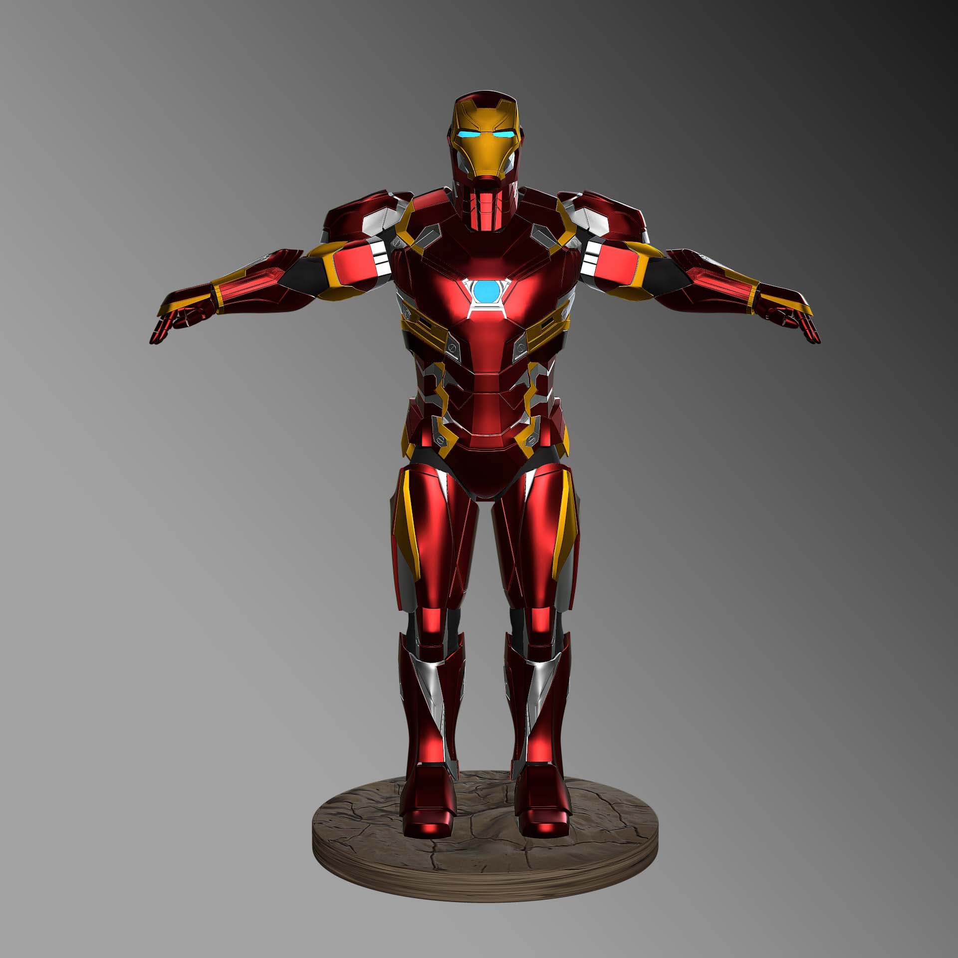 Iron Man MK46-47 3d model