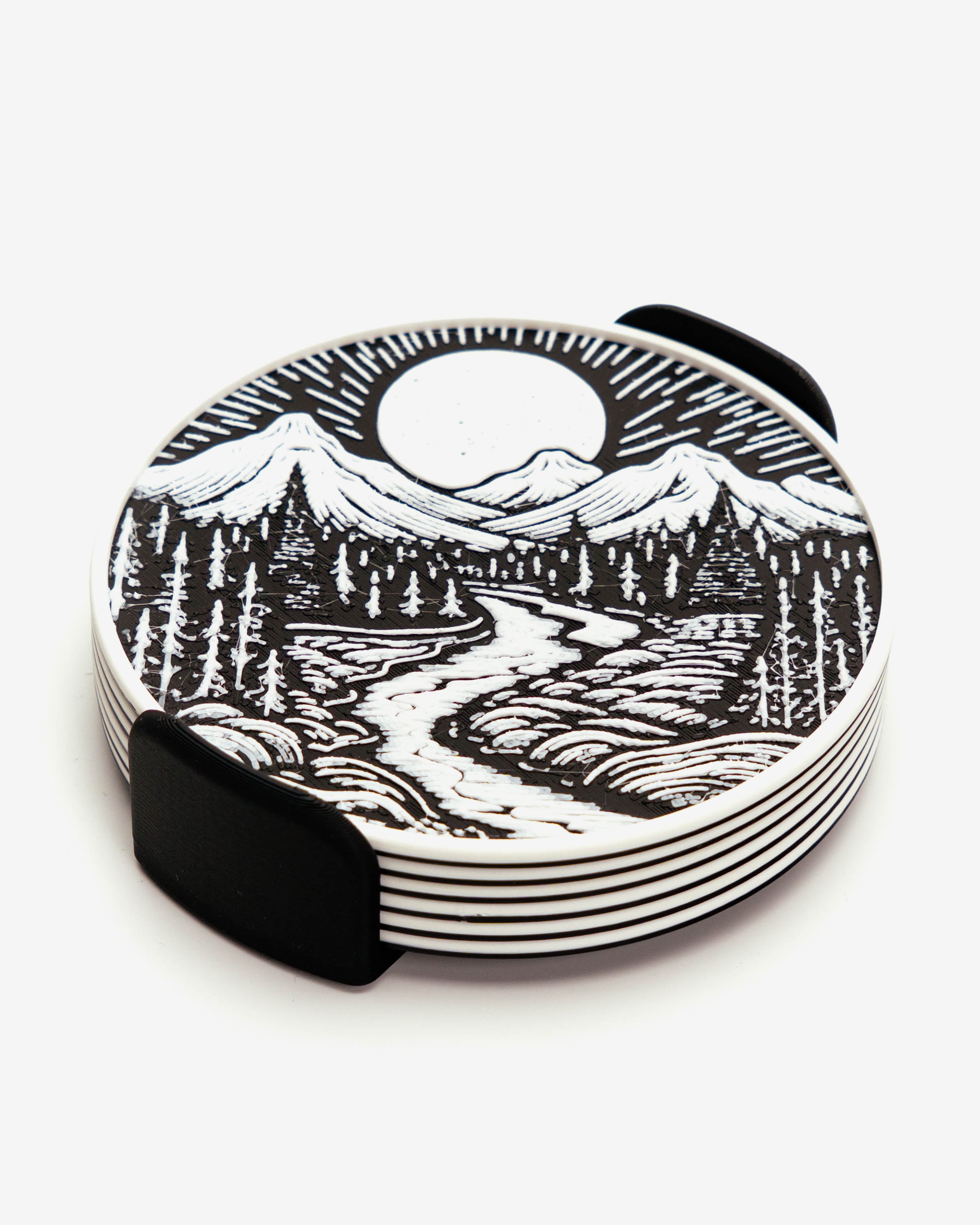 Mountain Coasters 3d model