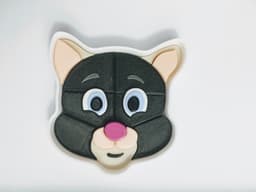 3D puzzle - Cat face 3d model