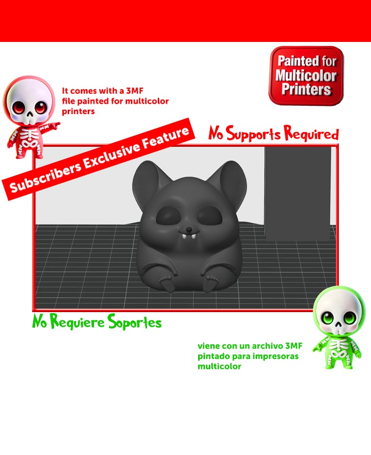 Baby Bat 3d model