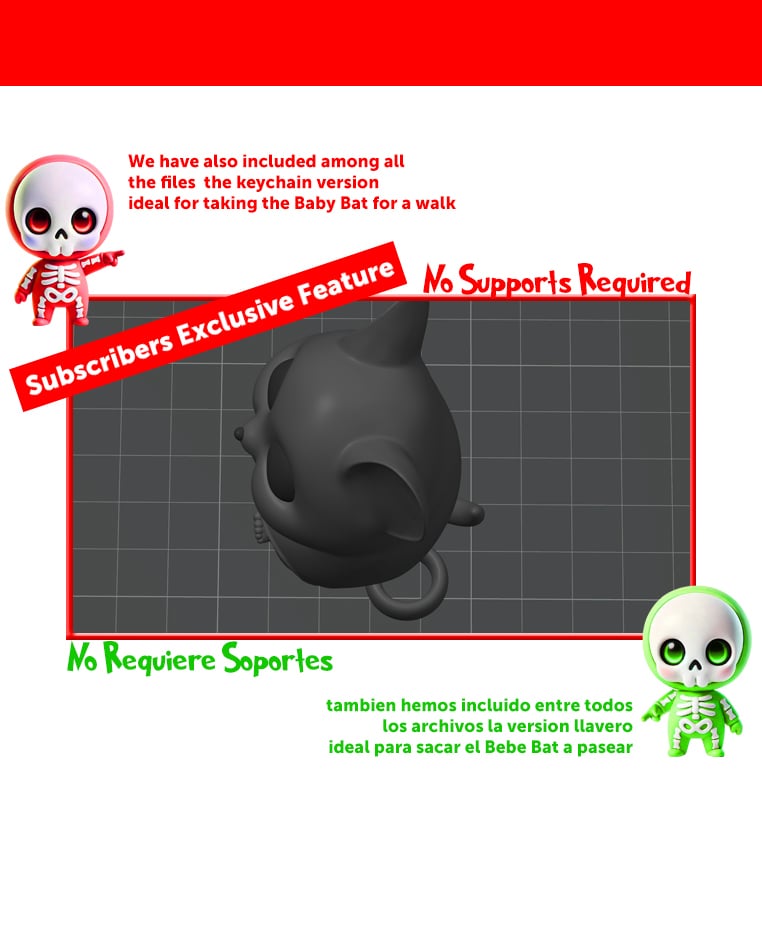 Baby Bat 3d model