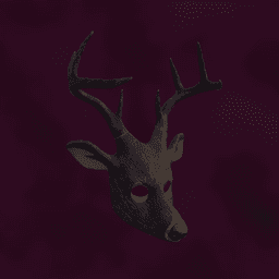CULT OF THE TREE DEER MASK ALAN WAKE 2 3d model