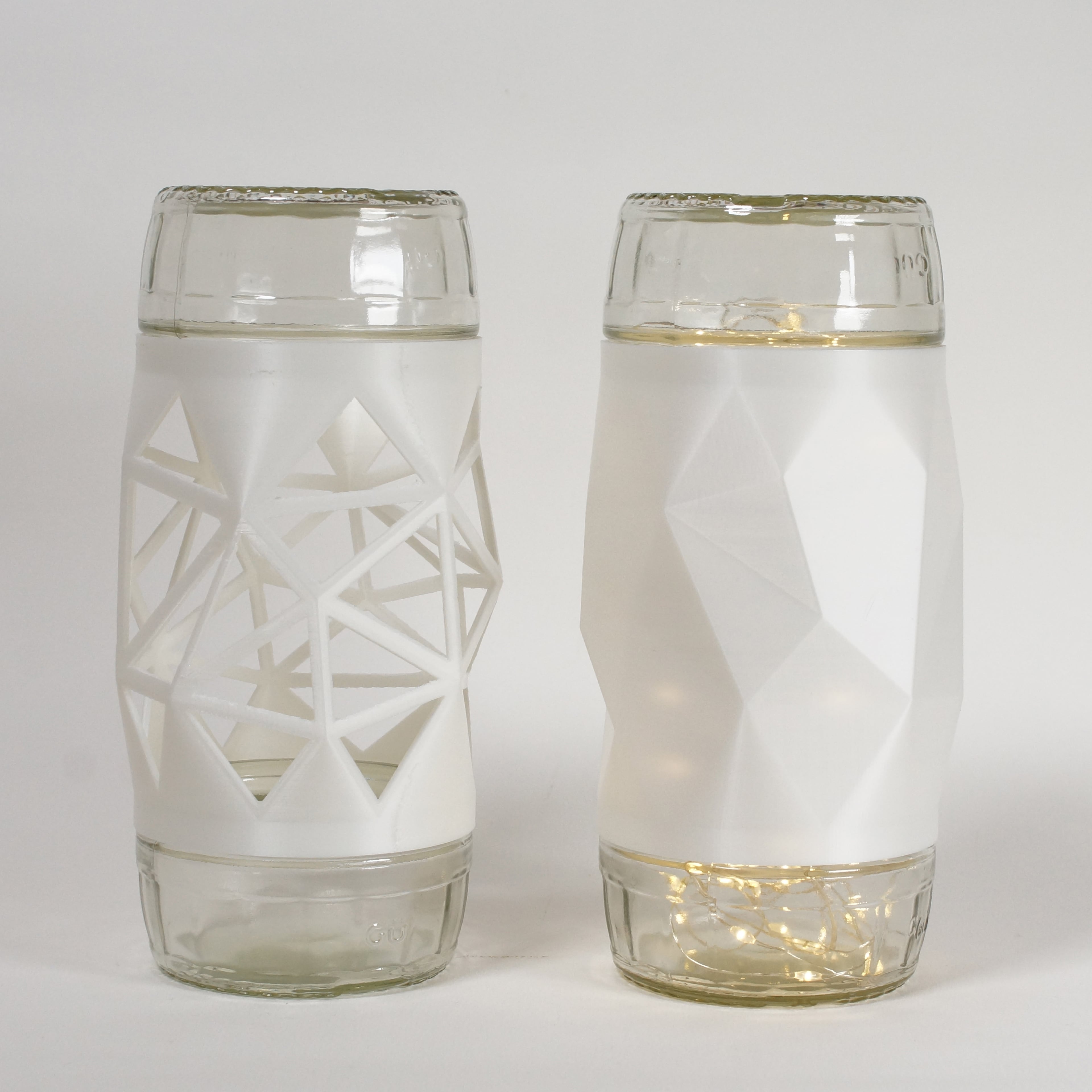 Gu Jar Low Polly Containers 3d model