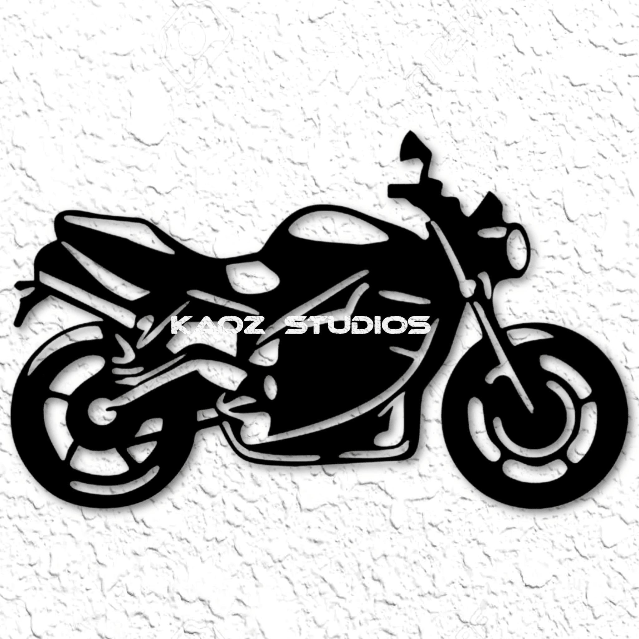 motorcycle wall art motorbike wall decor 3d model