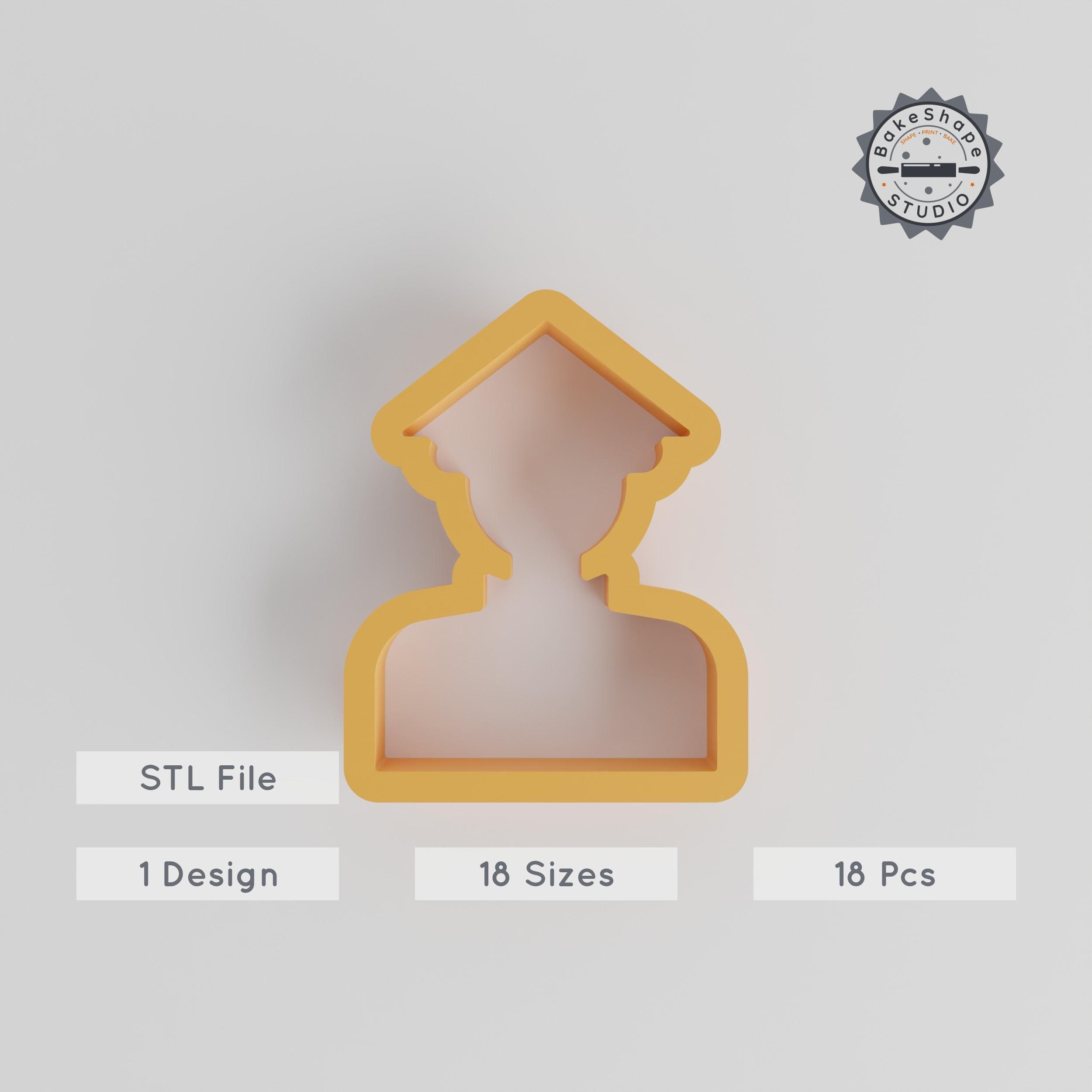 Chinese Character Shape Cutter Set, 18 Sizes, Perfect for Cookies, Fondant & Clay PRODUCT_4514 3d model