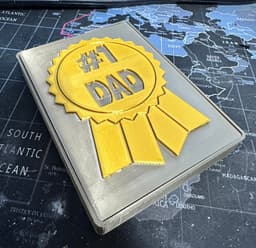 Father's Gift Box 3d model