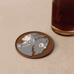 Odin’s Table – Viking Coasters for Modern Makers 3d model