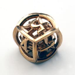 Electron Dice Set with Deader 3d model