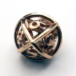 Electron Dice Set with Deader 3d model