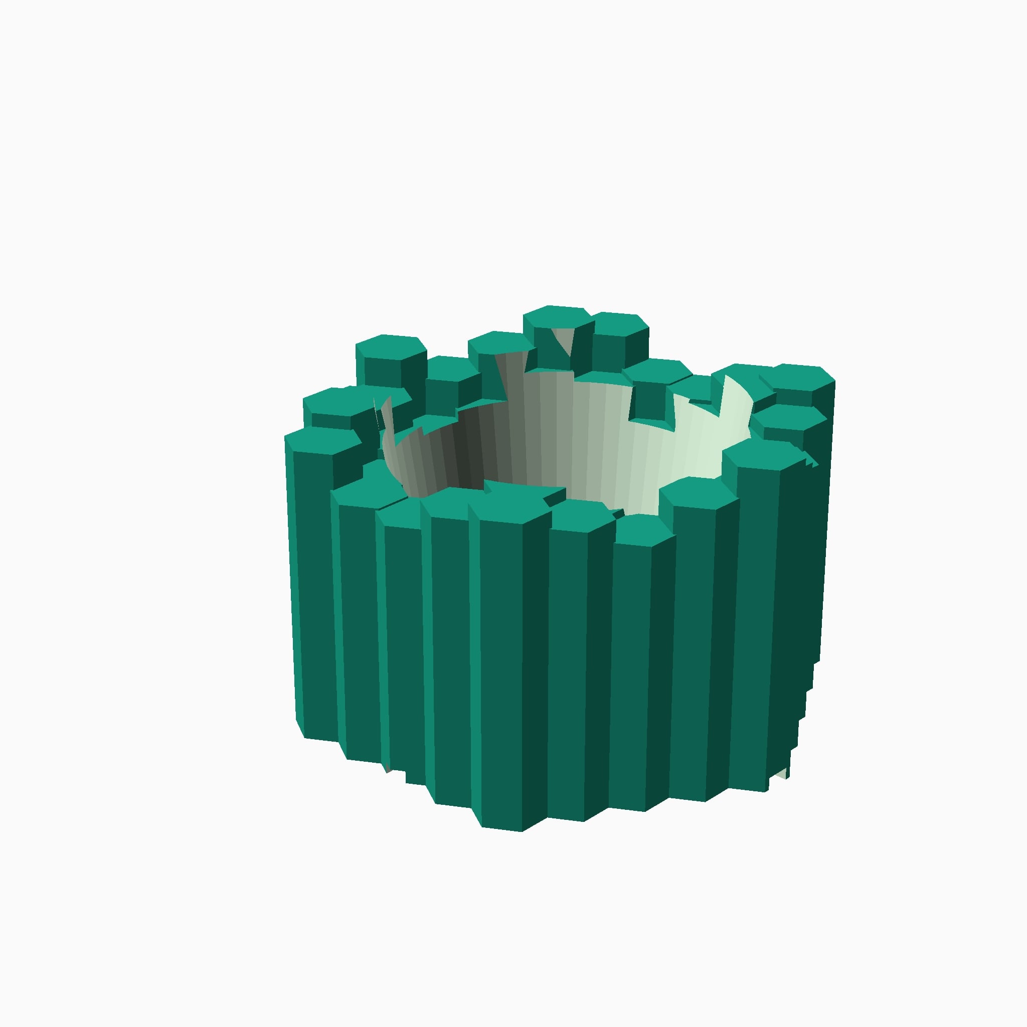 Volcanica Basalt Planter 3d model