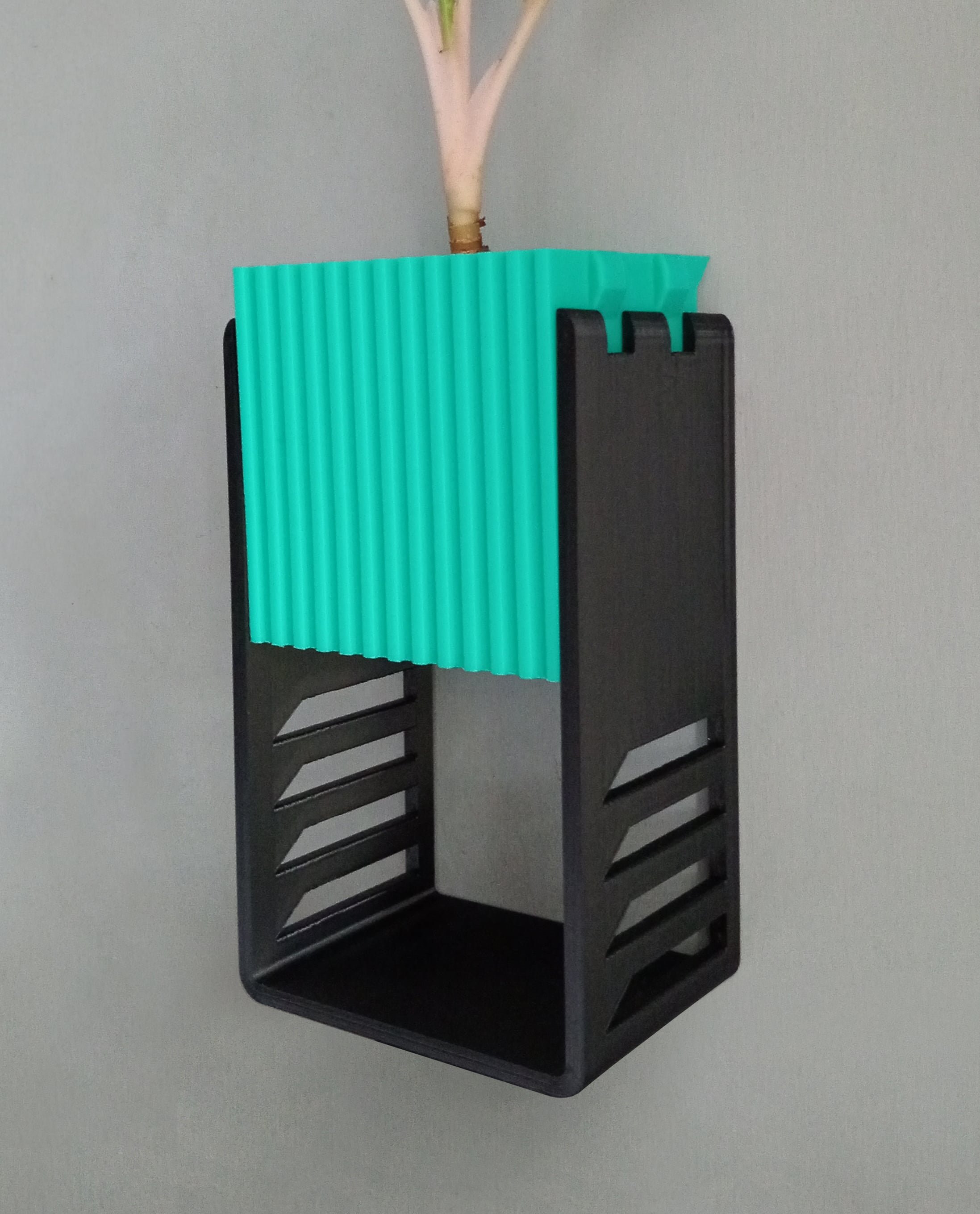 Wall Mounted Planter With Hidden Space Behind 3d model