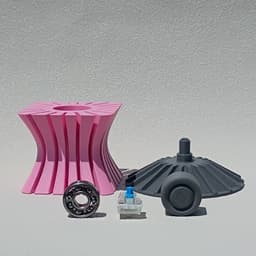 spin clicker 9 3d model