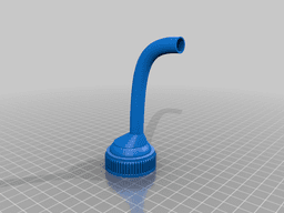 US milk jug screw on spout 3d model