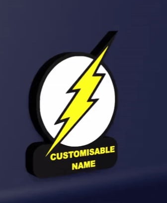 The Flash - LED Lightbox 3d model