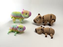 Capybara Flexi and Spa 3d model