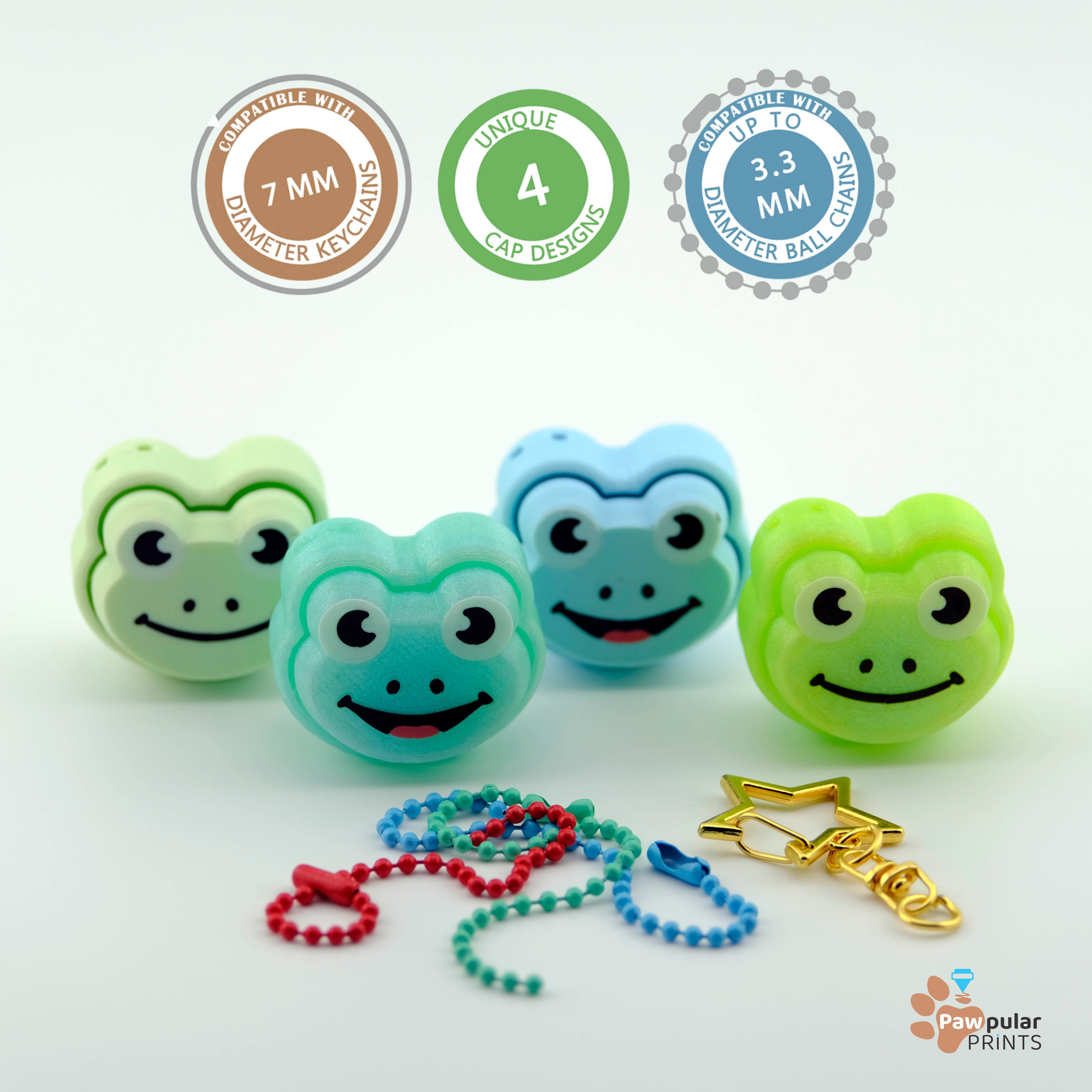 Croaking Clickers 3d model