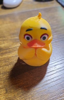 Shy Duck 3d model