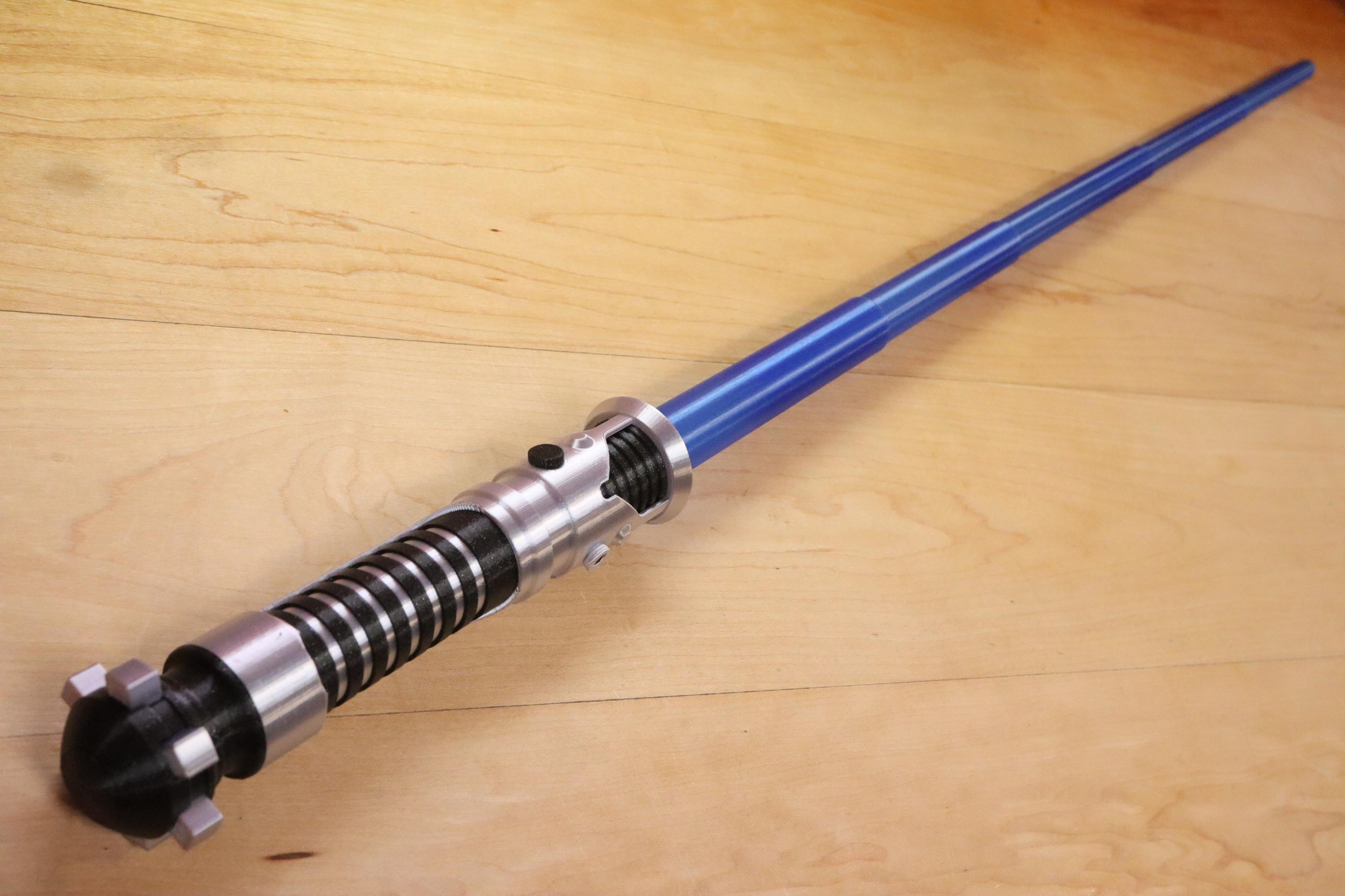 Obi-Wan's Dual Extrusion Lightsaber 3d model