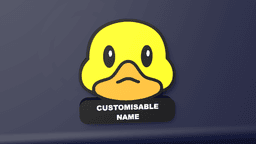 Cute Duck - LED Strip compatible 3d model