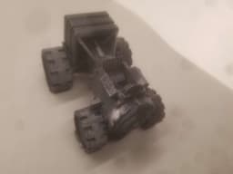 FHW: The boom roller Concept Atomic Bomb Car 3d model