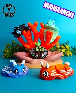 Nudibranchs! 3d model