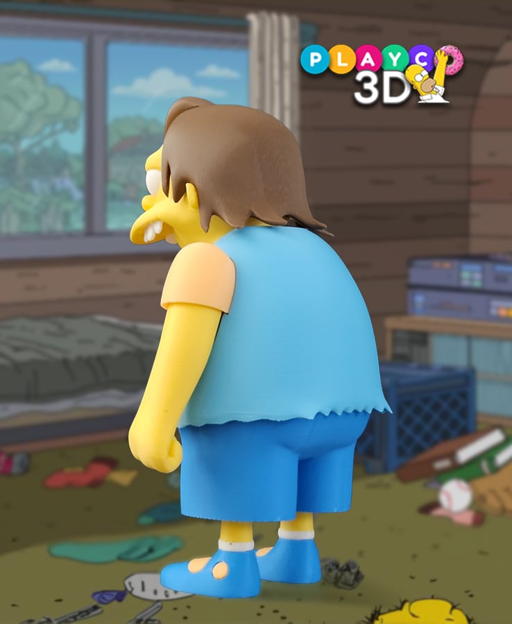 Nelson Muntz - Simpsons 3d model