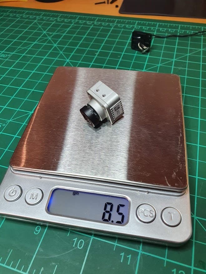 DJI HD Camera weight reduction mod 3d model