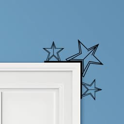 Star Door Corner Decor 3d model