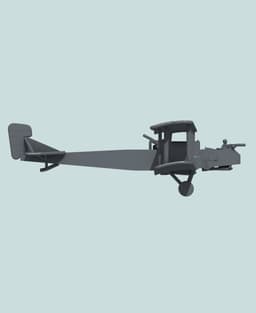 1:144 Gotha G.III 3d model