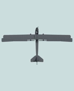 1:144 Gotha G.III 3d model